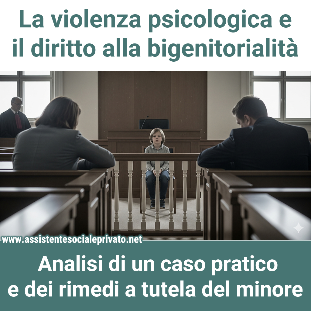 Violenza psicologica e diritto alla bigenitorialità
