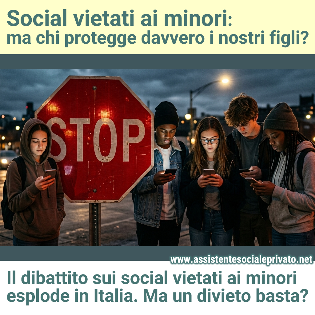 Social vietati ai minori